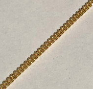 9ct Gold solid Close Round Curb Chain 24inch
