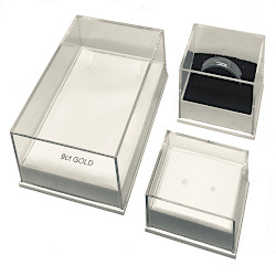 Clear Lid Jewellery Boxes