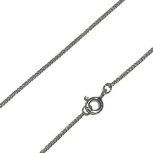 Silver Fine Curb Chain