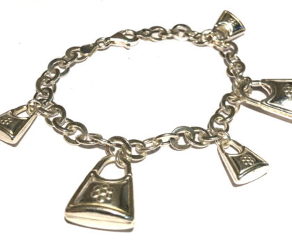 Silver Charm Bracelet