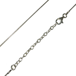 Silver Snake Chain with Extension